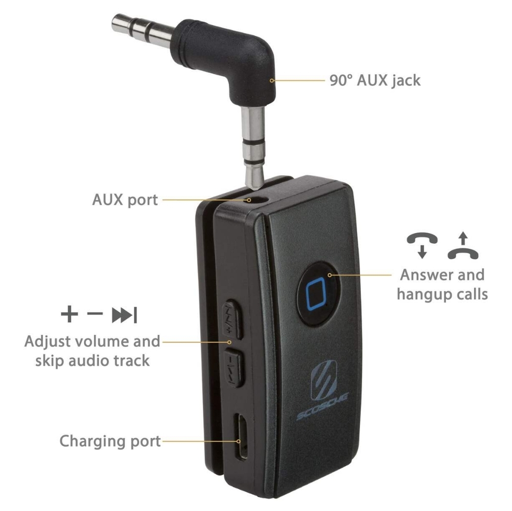 Scosche Bluetooth Wireless Remote Receiver
